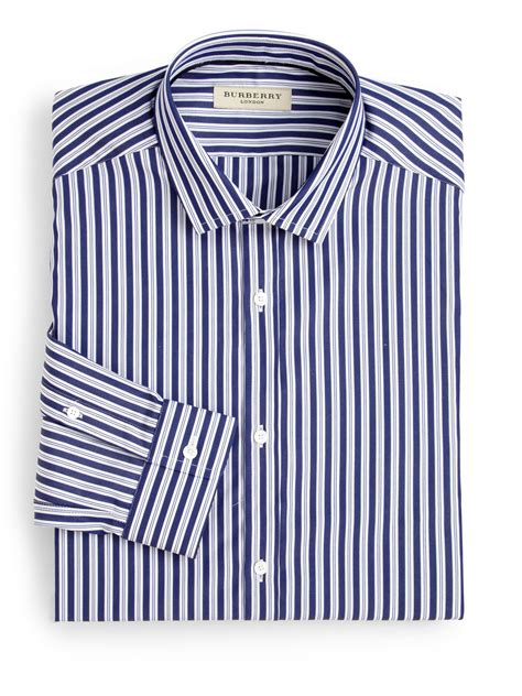 burberry mens spring summer 207 blue and white striped|Burberry signatures for men.